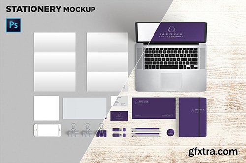 Brand Identity / Stationery Mockup 02 Brand Identity / Stationery Mockup 02