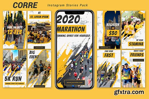 Corre - Instagram Story Pack