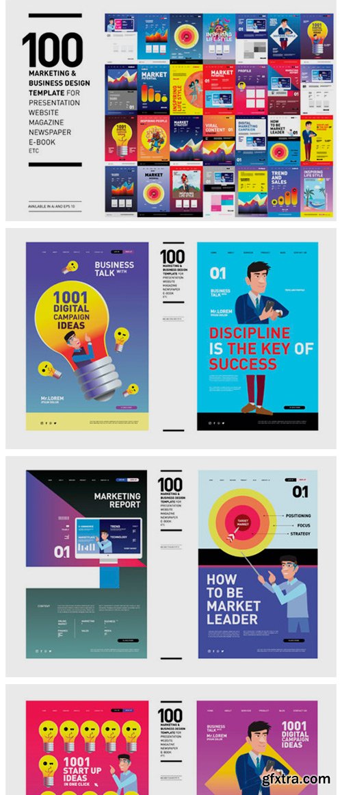 100 Marketing & Business Design 2296524