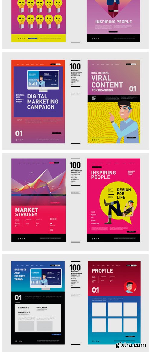 100 Marketing & Business Design 2296524