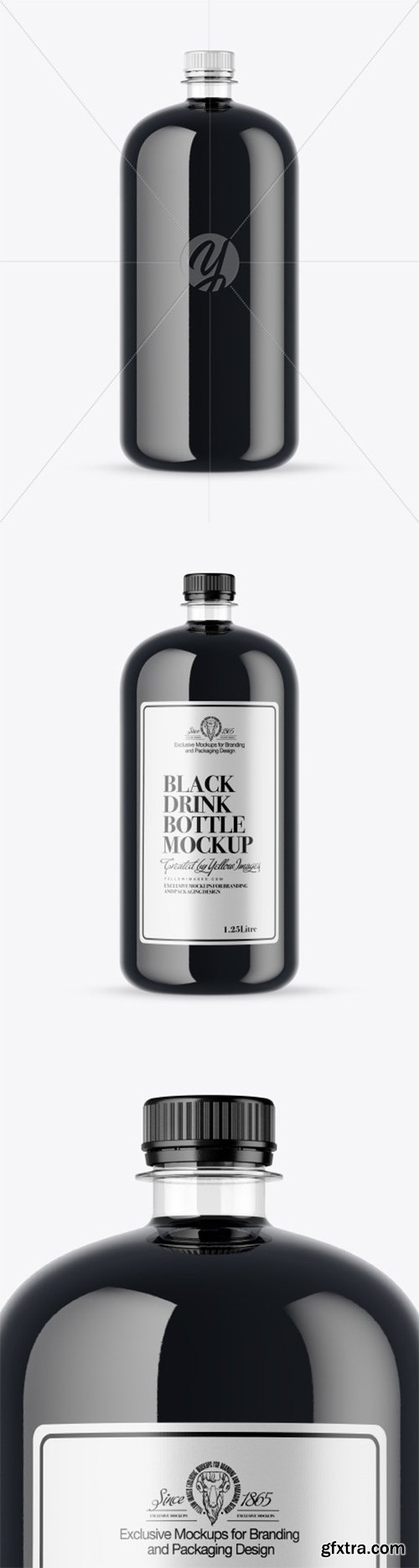 Plastic Bottle With Black Drink Mockup 51989 Plastic Bottle With Black Drink Mockup 51989