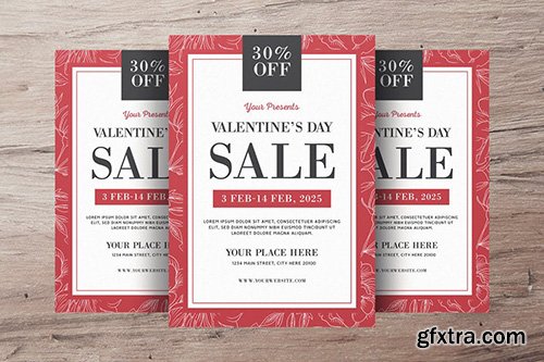 Valentine's Day Sale Flyer Valentine's Day Sale Flyer