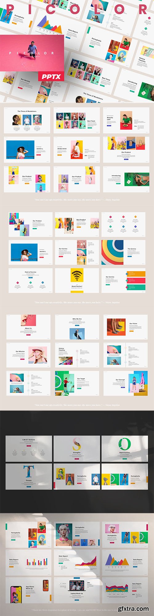 Picolor Brand Presentation Template
