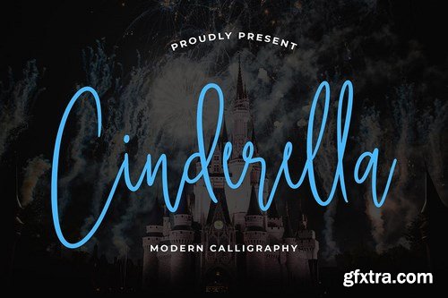 Cinderella Beautiful Calligraphy Font