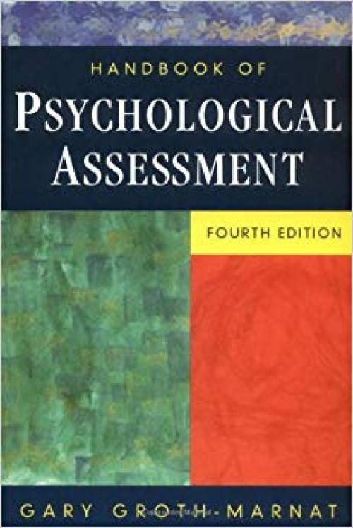 Handbook of Psychological Assessment - 0471419796
