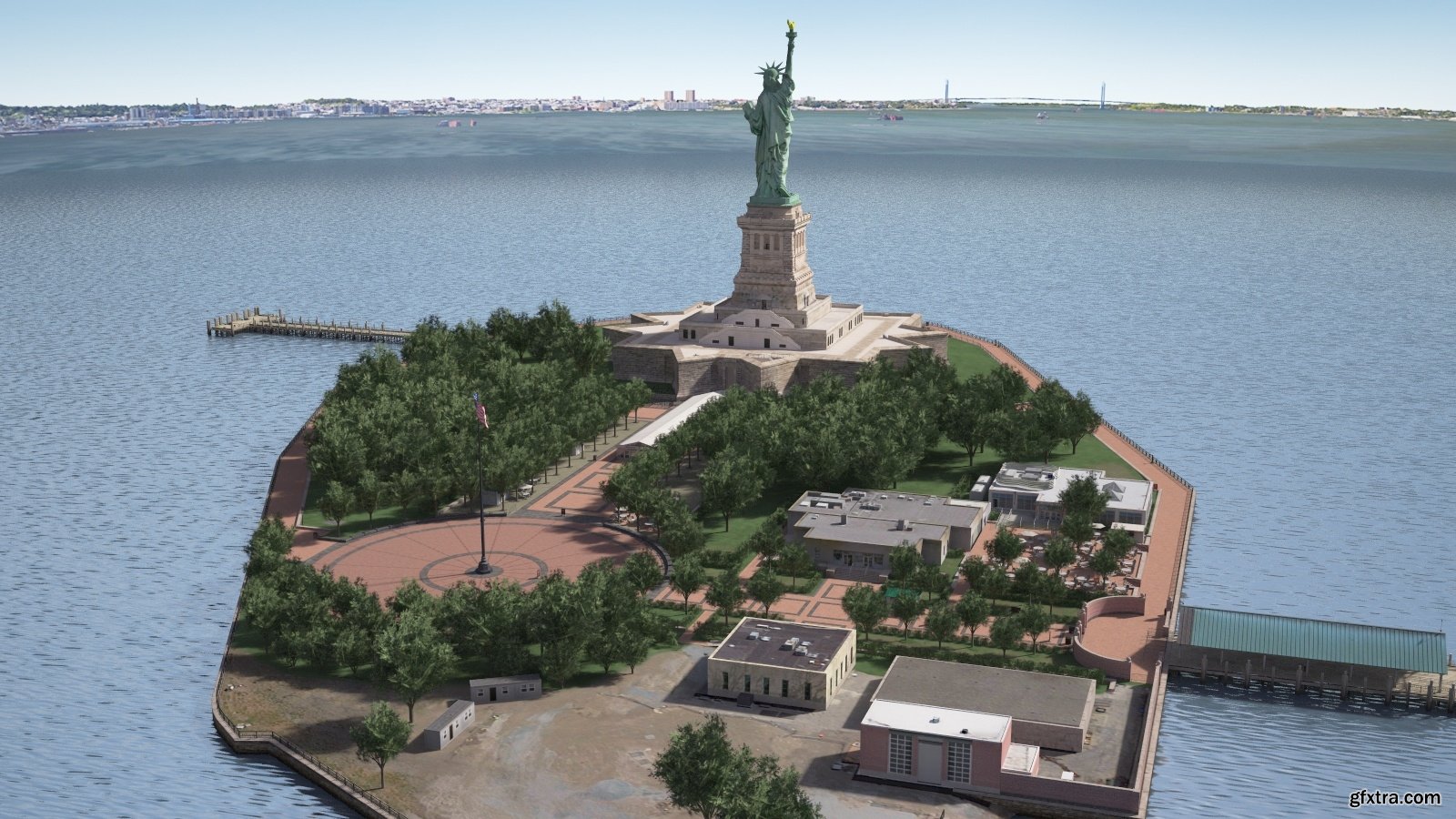 Turbosquid - Statue of Liberty model » GFxtra