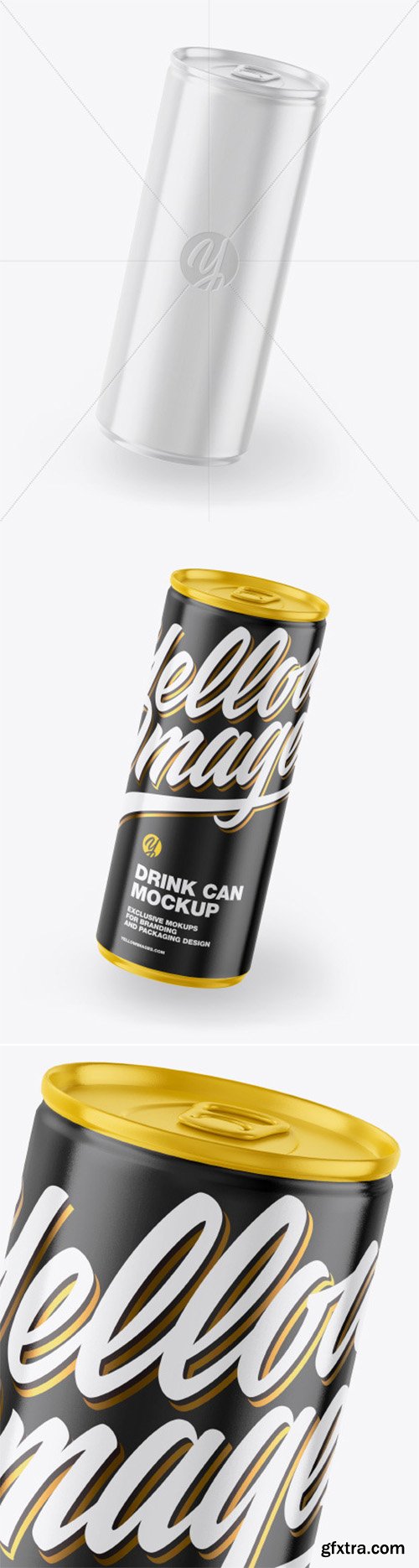 Glossy Can Mockup 52199