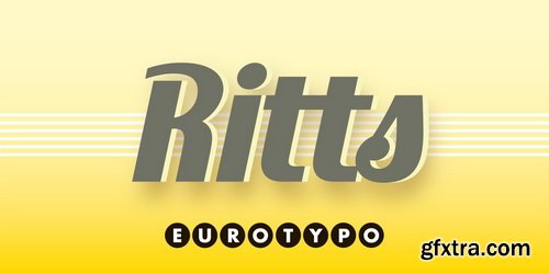 Ritts Font Family Ritts Font Family