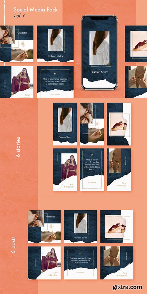 Instagram Posts + Stories (Vol.6) Instagram Posts + Stories (Vol.6)