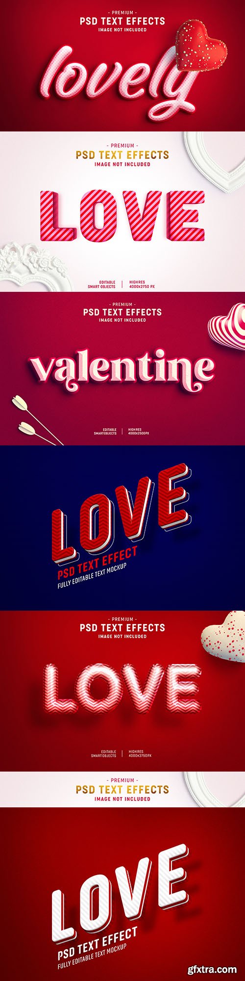 St. Valentine\'s Day romantic style Photoshop design 2