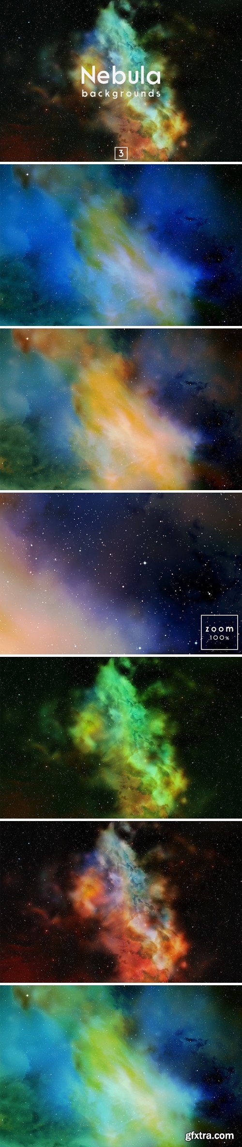 Nebula Backgrounds Vol.3