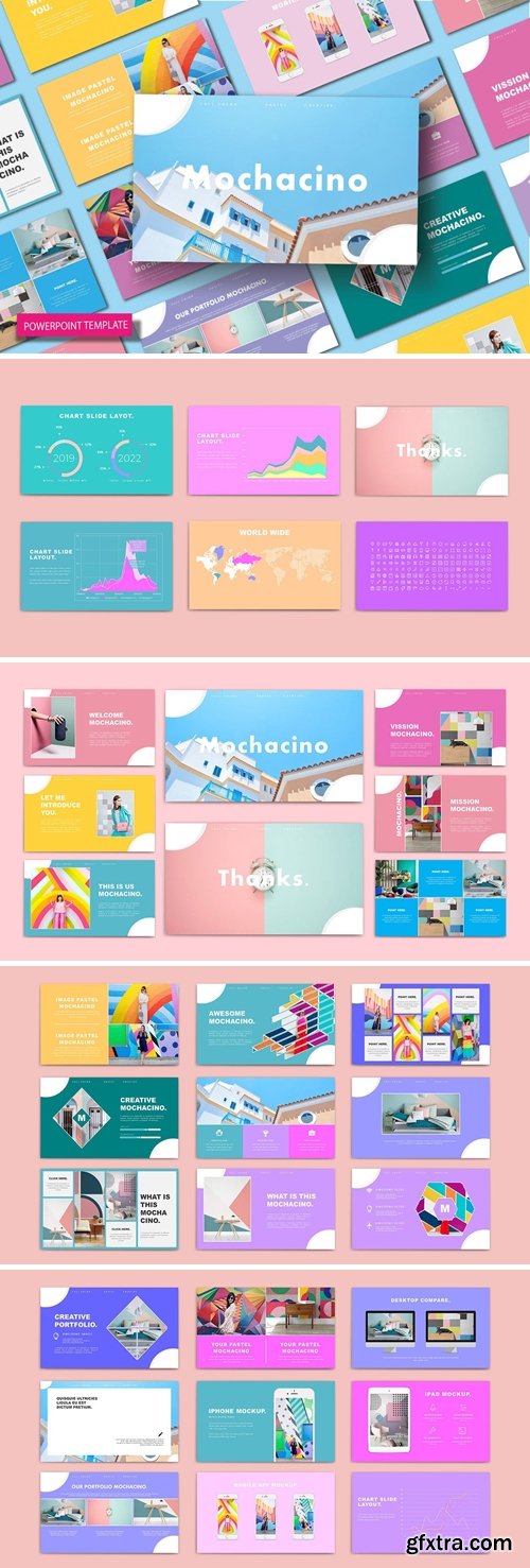 MOCHACINO Powerpoint, Keynote and Google Slides Templates