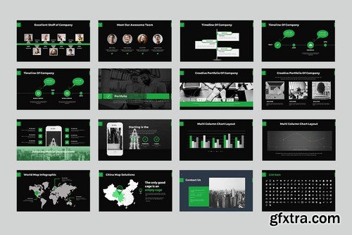 Business Goals Powerpoint Google Slides and Keynote Templates