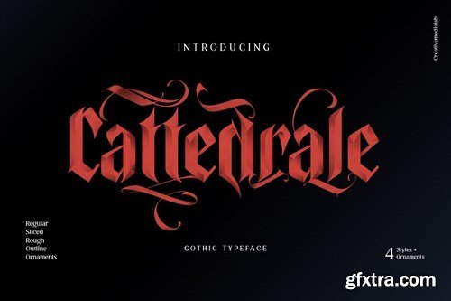 CM - Cattedrale Gothic Blackletter 4442363 CM - Cattedrale Gothic Blackletter 4442363