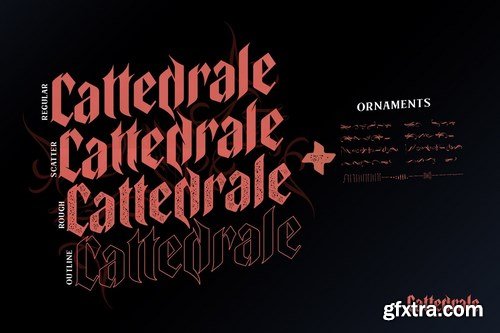 CM - Cattedrale Gothic Blackletter 4442363 CM - Cattedrale Gothic Blackletter 4442363