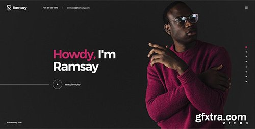 ThemeForest - Ramsay v1.0 - Creative Personal Onepage HTML Template - 25435830 ThemeForest - Ramsay v1.0 - Creative Personal Onepage HTML Template - 25435830