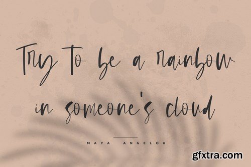 De Akhar - The Handbrush Lettering Font De Akhar - The Handbrush Lettering Font