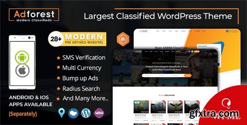 ThemeForest - AdForest v4.2.8 - Classified Ads WordPress Theme - 19481695 - NULLED