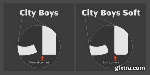 City Boys Soft Font Family
