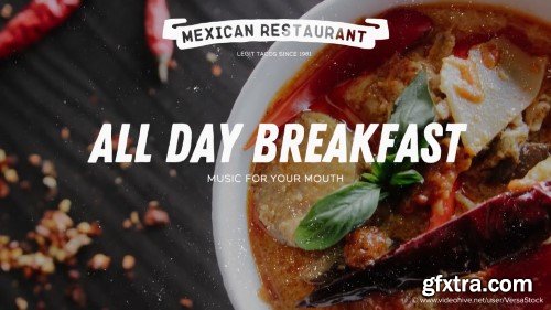 Videohive Mexican Restaurant | Promotion 21579716