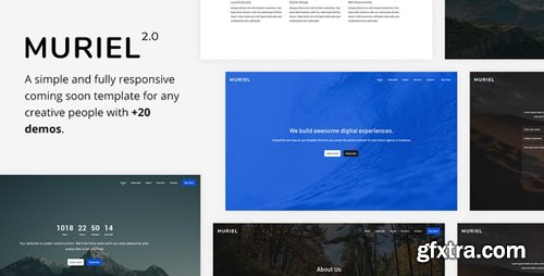ThemeForest - Muriel v2.0 - Responsive Coming Soon Template - 8135427 ThemeForest - Muriel v2.0 - Responsive Coming Soon Template - 8135427