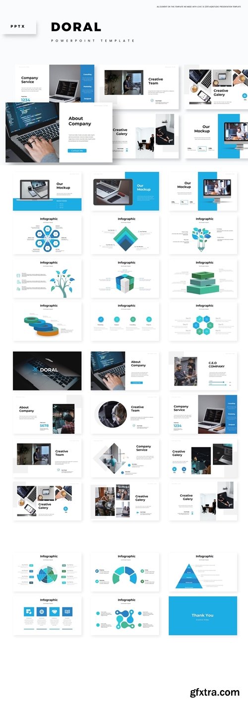 Doral Powerpoint, Keynote and Google Slides Templates