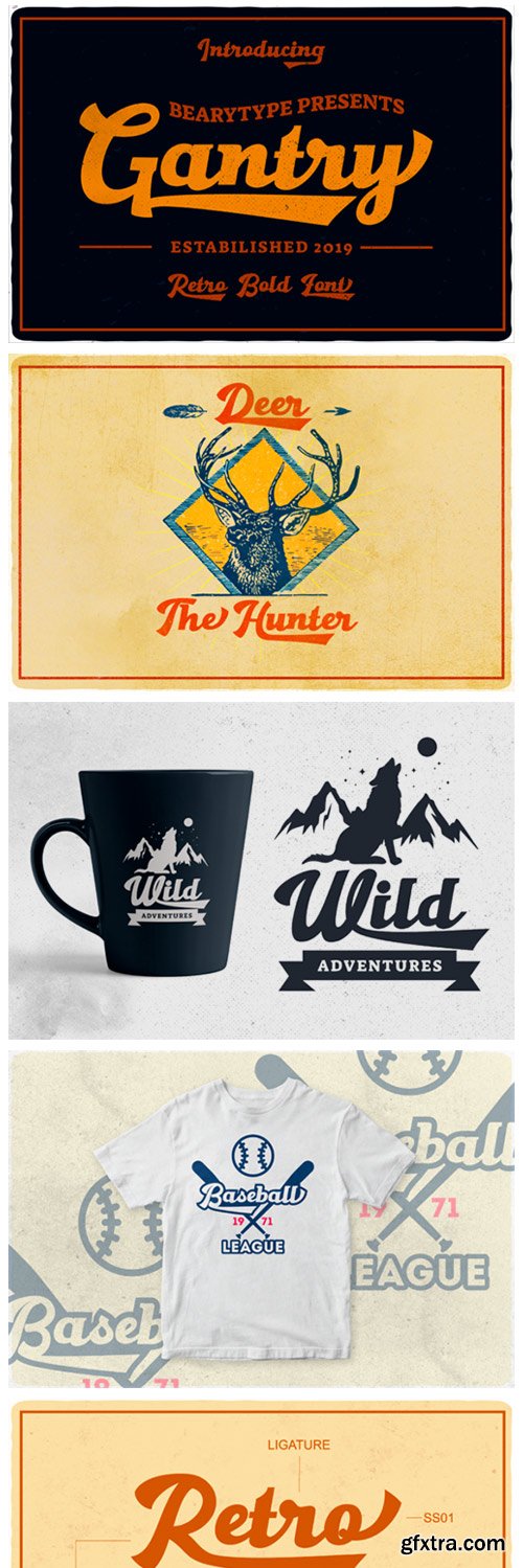 Gantry Font Gantry Font