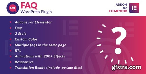 CodeCanyon - Faq for Elementor WordPress Plugin v1.0 - 25454053 CodeCanyon - Faq for Elementor WordPress Plugin v1.0 - 25454053