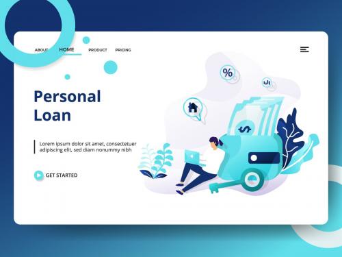Landing page template of Personal Loan - landing-page-template-of-personal-loan