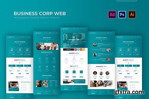 Business Corp | PSD Web Template