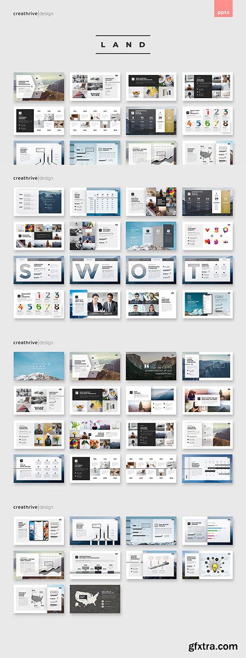 Land PowerPoint and Keynote