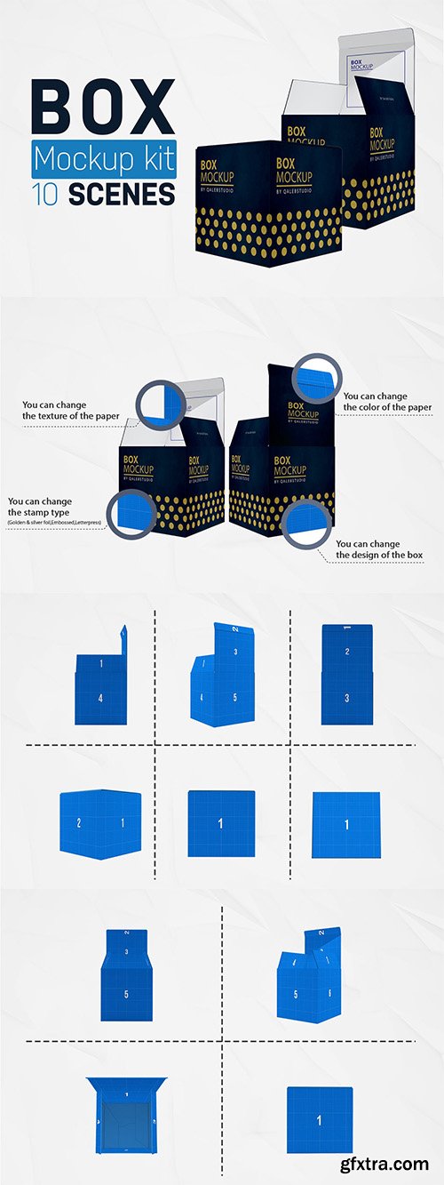 Box Mockup Kit Box Mockup Kit