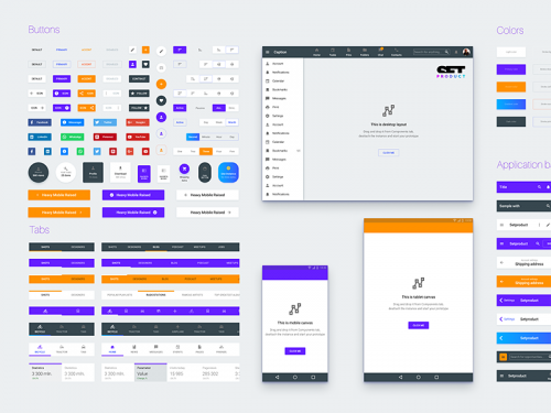 Design System for business - material-ui-prototyping-kit