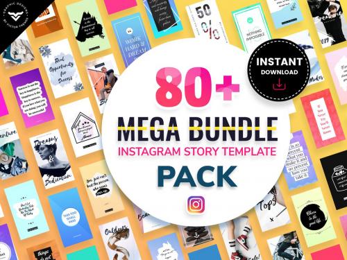 Mega Bundle Instagram Stories Template - mega-bundle-instagram-stories-template