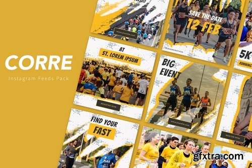 Corre - Instagram Feeds Pack