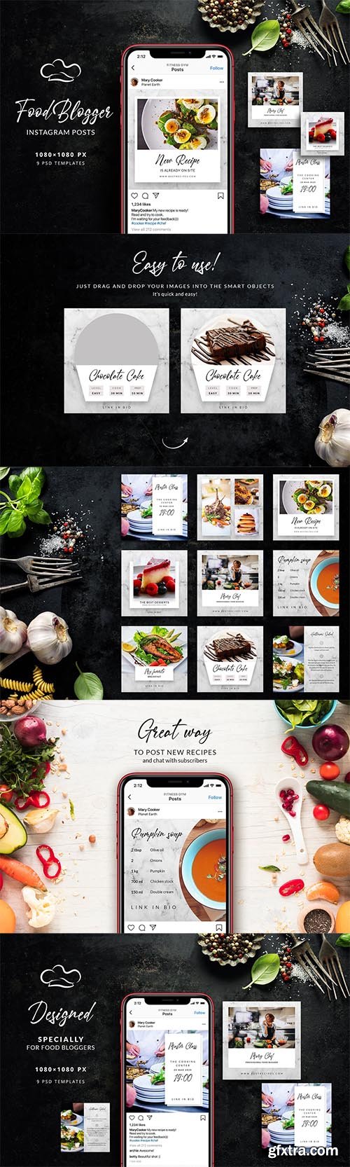 Food Blogger - Instagram Posts