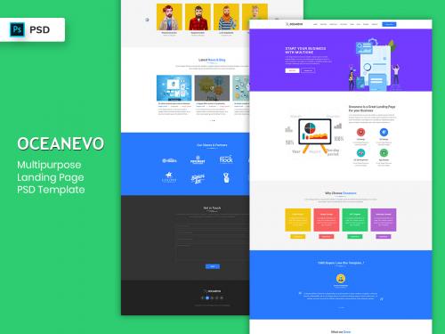 Multipurpose Landing Page PSD Template-02 - multipurpose-landing-page-psd-template-02