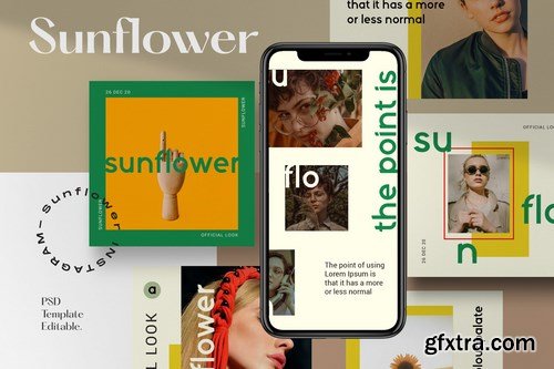 Sunflower Social Media Pack 1