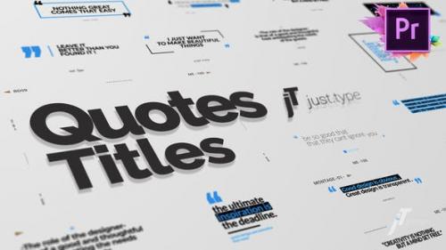 Videohive - Just Type 