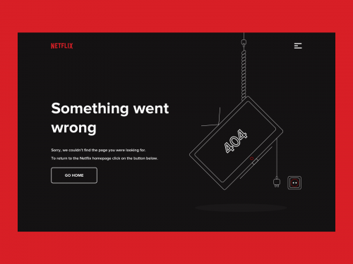 Netflix 404 Error Page - netflix-404-error-page