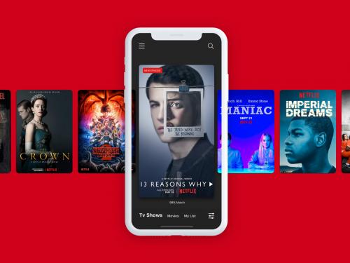 Netflix App - netflix-concept-mobile-app