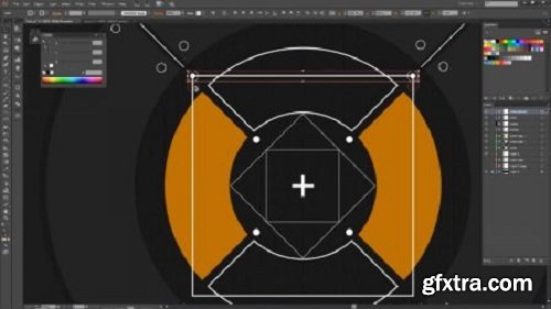HUD UI Deisgn and Animation in Illustrator and After Effects