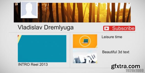 Videohive Youtube Intro 5293198