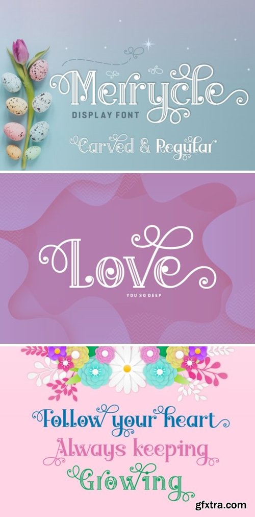 Merrycle Font Font