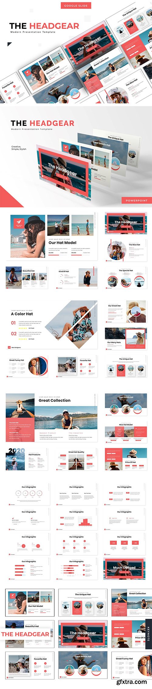 The Headger - Powerpoint, Keynote and Google Slide Template The Headger - Powerpoint, Keynote and Google Slide Template