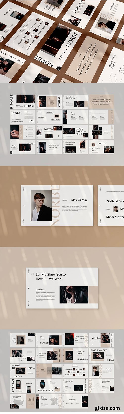 Norbe - Powerpoint, Keynote and Google Slide Template