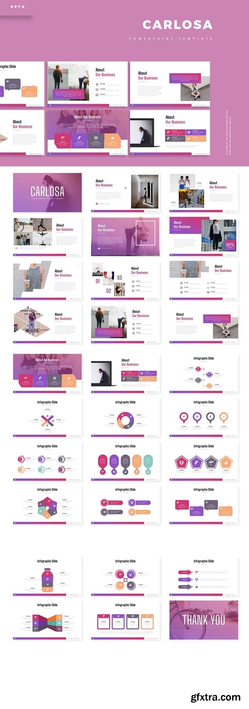 Carlosa Powerpoint, Keynote and Google Slides Templates