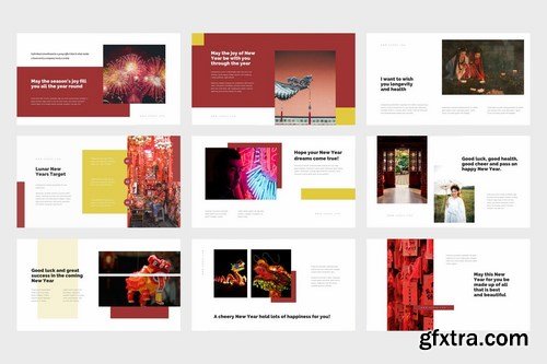 Zorea Chinese New Year Festival Powerpoint and Keynote Templates