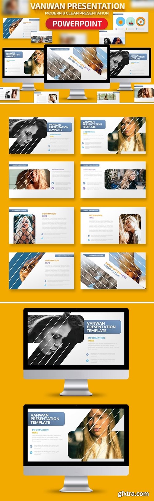 Vanwan Powerpoint, Keynote and Google Slides Templates