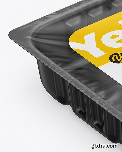 Plastic Tray Mockup 54561
